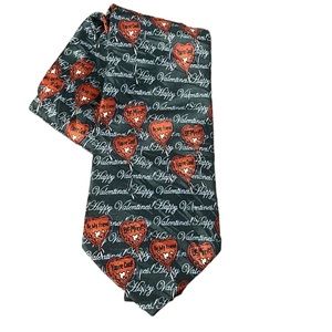 Keith Daniels Happy Valentines Day Hearts Tie